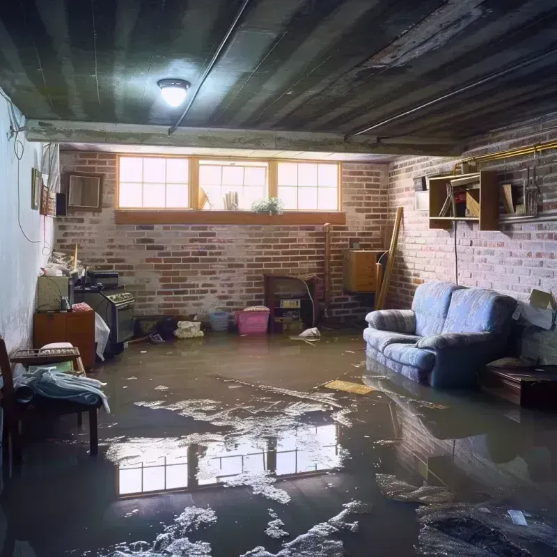 Flooded Basement Cleanup in Century, FL